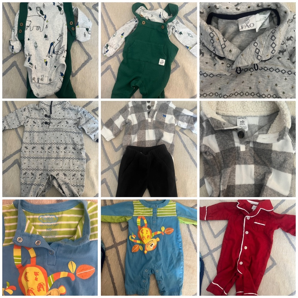 5 Newborn Outfits